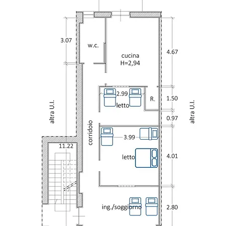 La Rupe E Il Giardino Apartman *